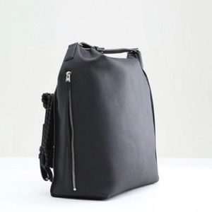 AllSaints Kita Leather Backpack - Black
